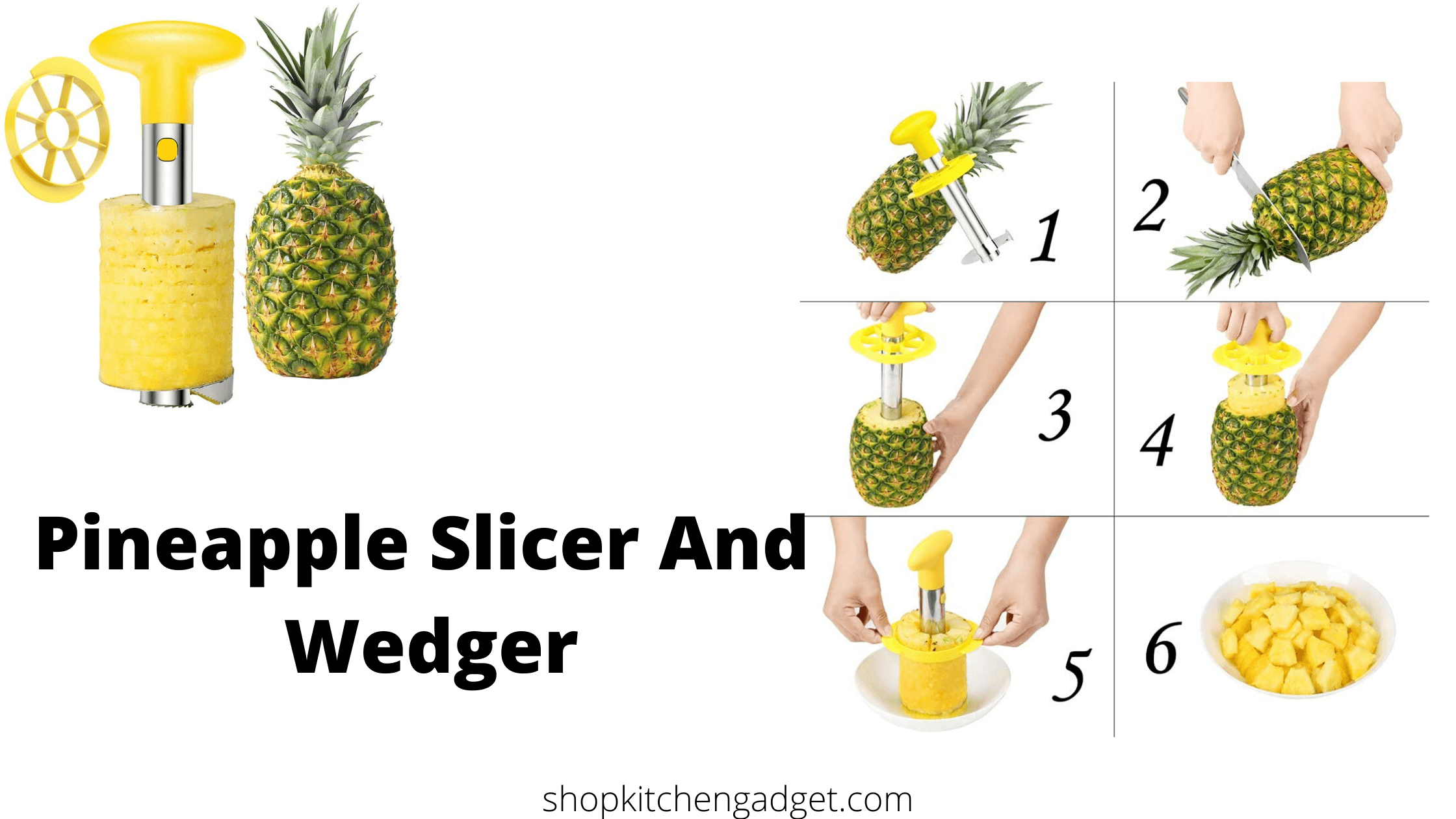 Pineapple Slicer And Wedger